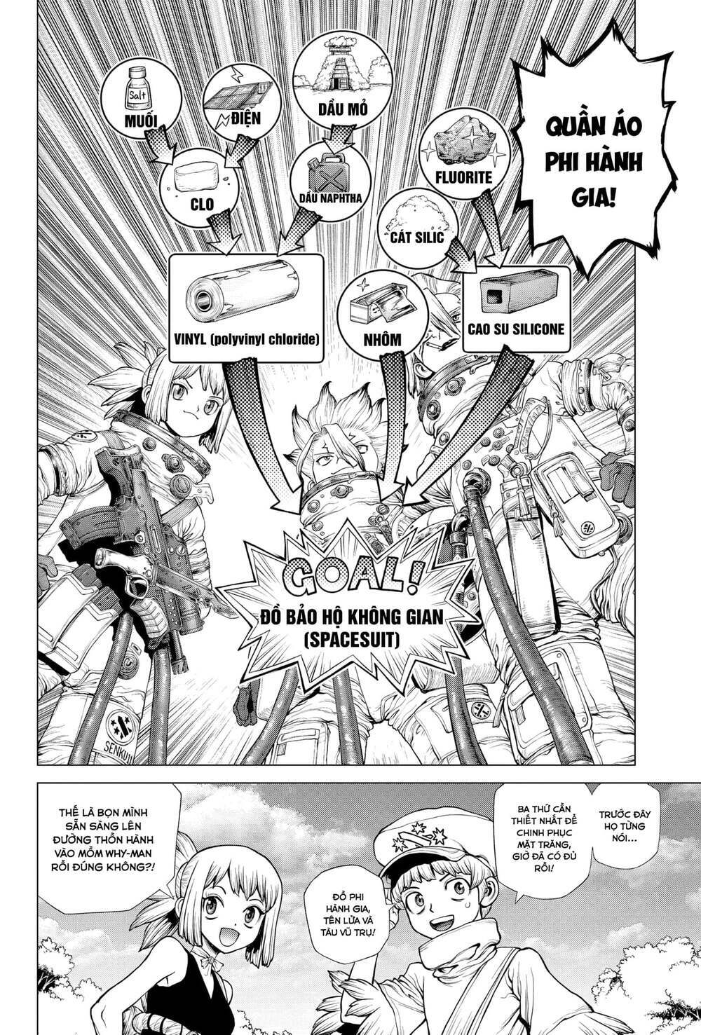 dr.stone - hồi sinh thế giới chapter 222 3
