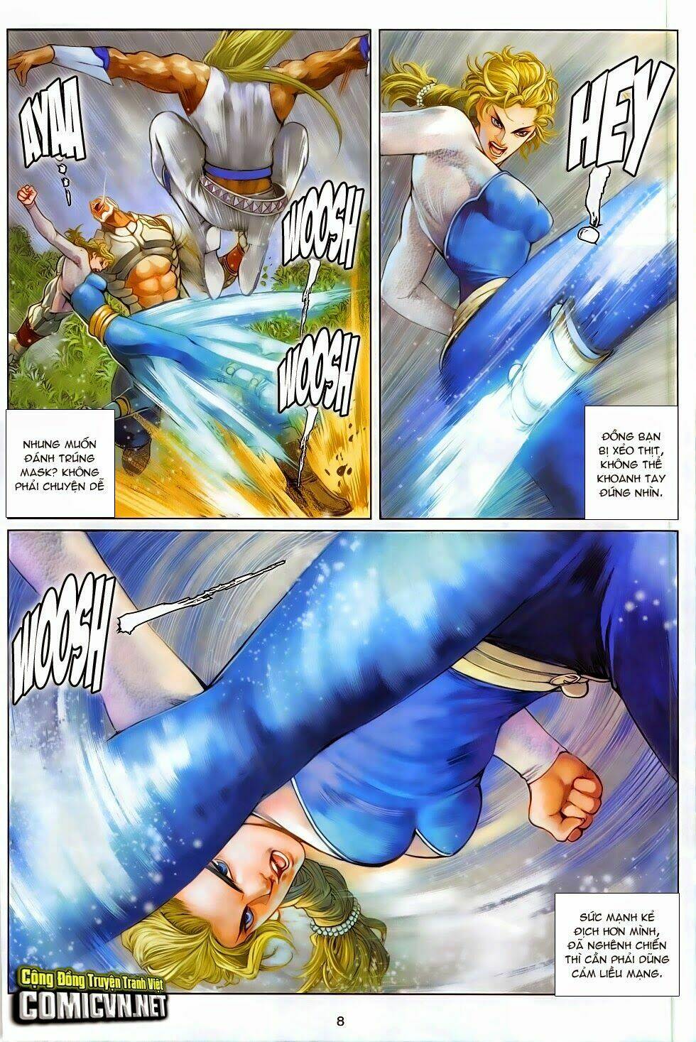 ba động quyền z hadouken zero chapter 12 8