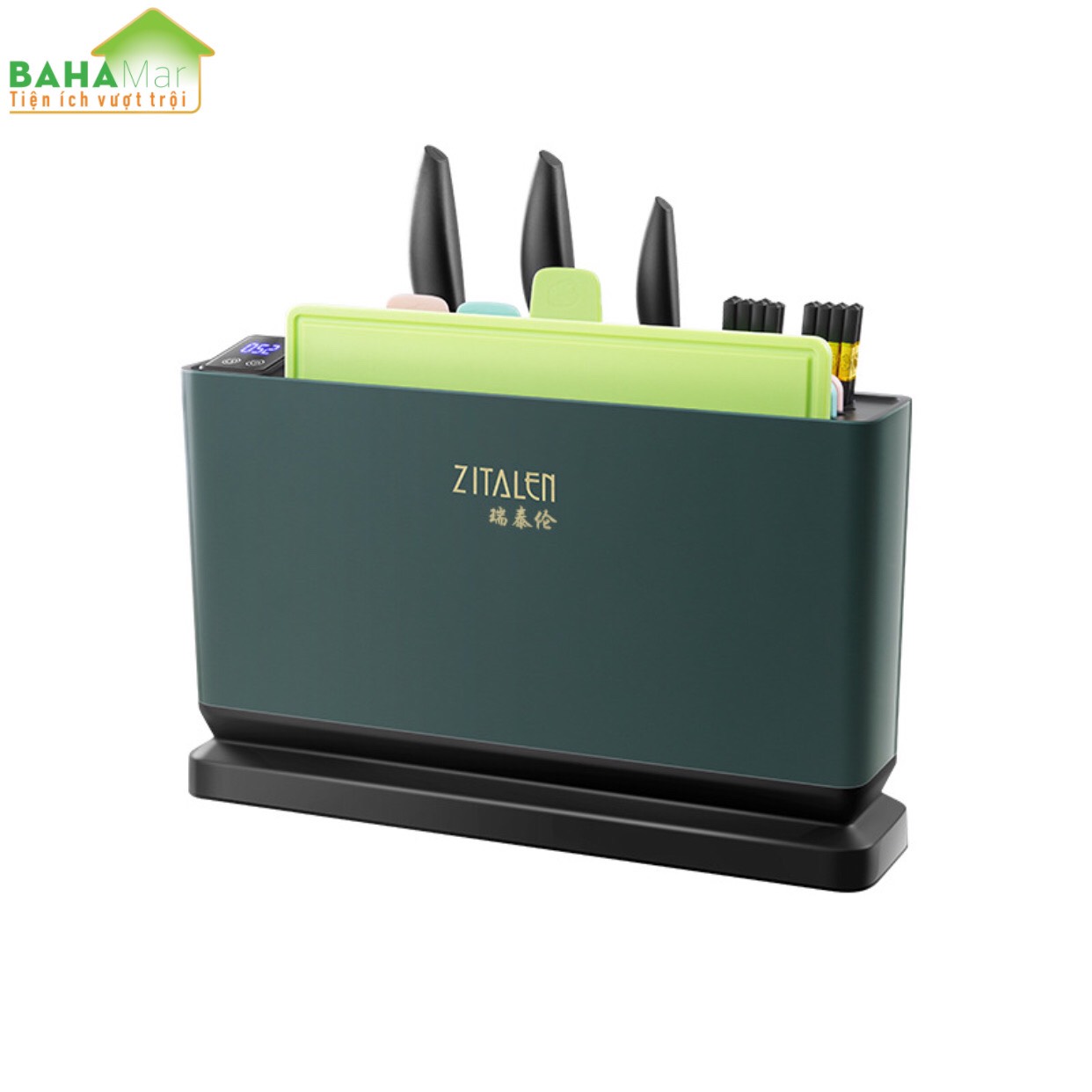BỘ HỘP TIỆT TRÙNG SẤY KHÔ ĐŨA, DAO, THỚT CÓ PHÂN LOẠI THỚT SỬ DỤNG "BAHAMAR" Khử trùng bằng TIA CỰC TÍM, lưu thông không khí khô, phân loại lưu trữ và có thể tháo rời vệ sinh