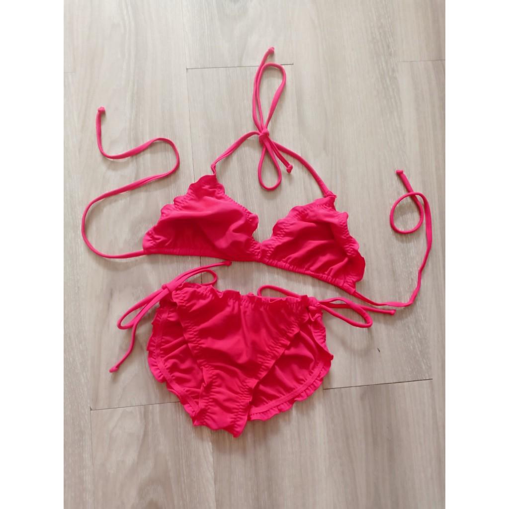 bikini trẻ em/người lớn 25-60kg ( 3 MÀU: ĐEN-ĐỎ-XANH)