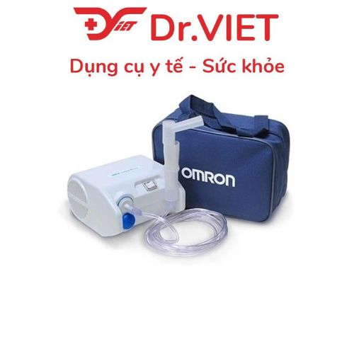 MÁY XÔNG KHÍ DUNG OMRON NE-C801 – Thiết bị hỗ trợ hô hấp tiện lợi tại nhà, vận hành êm ái với hạt sương siêu mịn. Phù hợp cho trẻ nhỏ, người lớn và người cao tuổi, dễ sử dụng và mang theo, giúp quá trình chăm sóc hô hấp hàng ngày nhanh chóng, an toàn