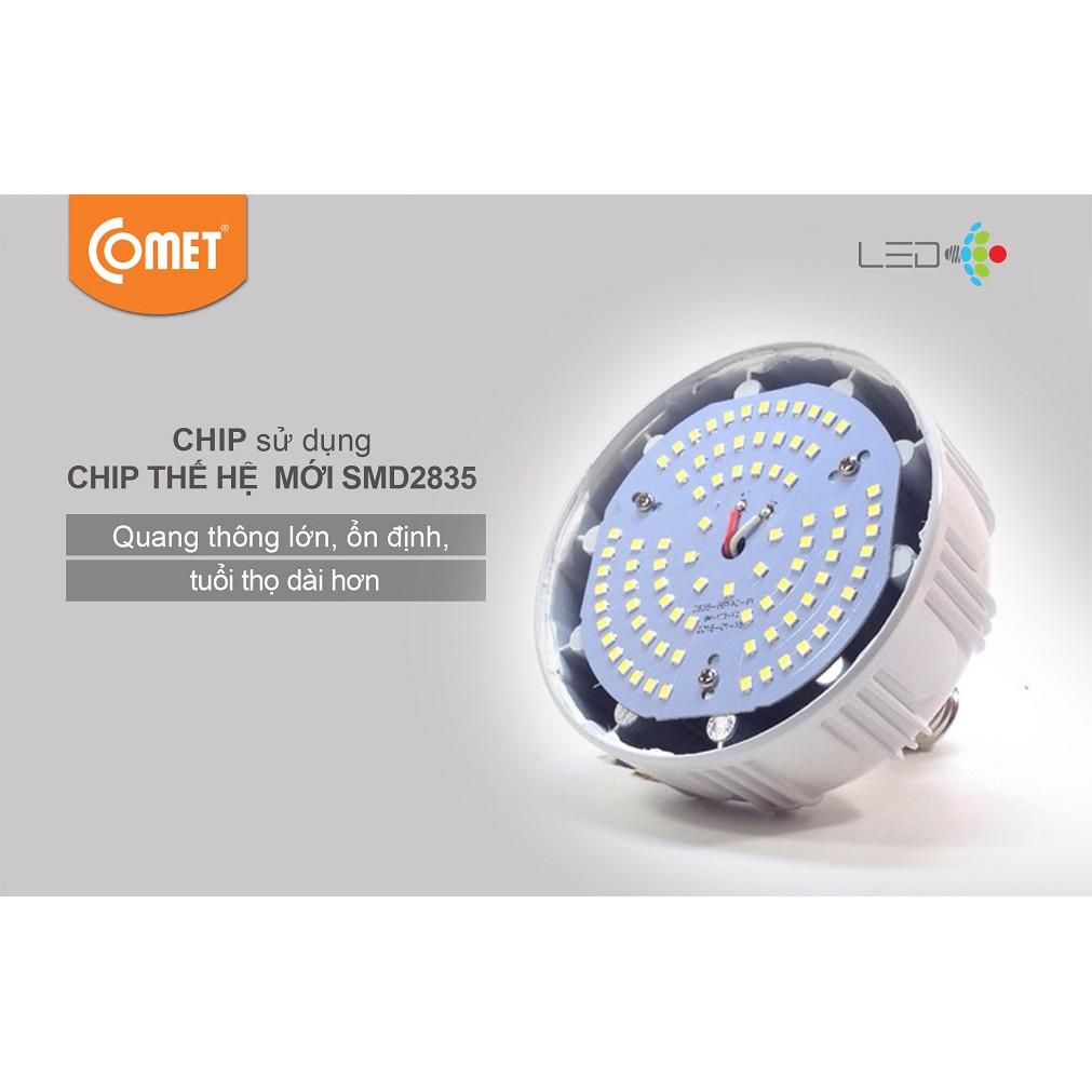 Bóng led trụ công suất lớn THÂN NHÔM COMET CB13H-20W, 20W - Hàng chính hãng