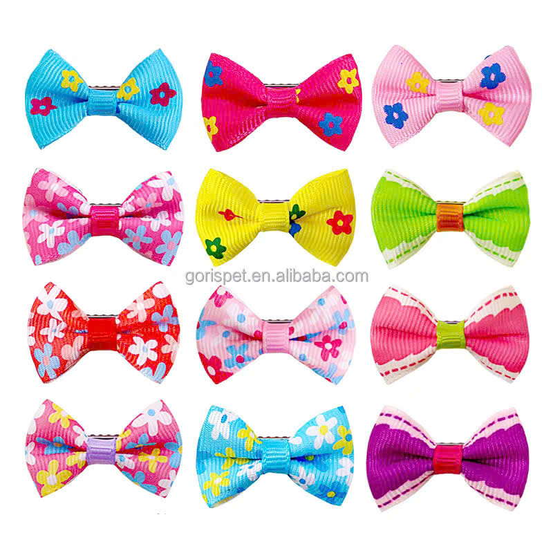 NƠ KẸP TÓC CÀI TÓC THỜI TRANG DỄ THƯƠNG CHO THÚ CƯNG CHÓ MÈO