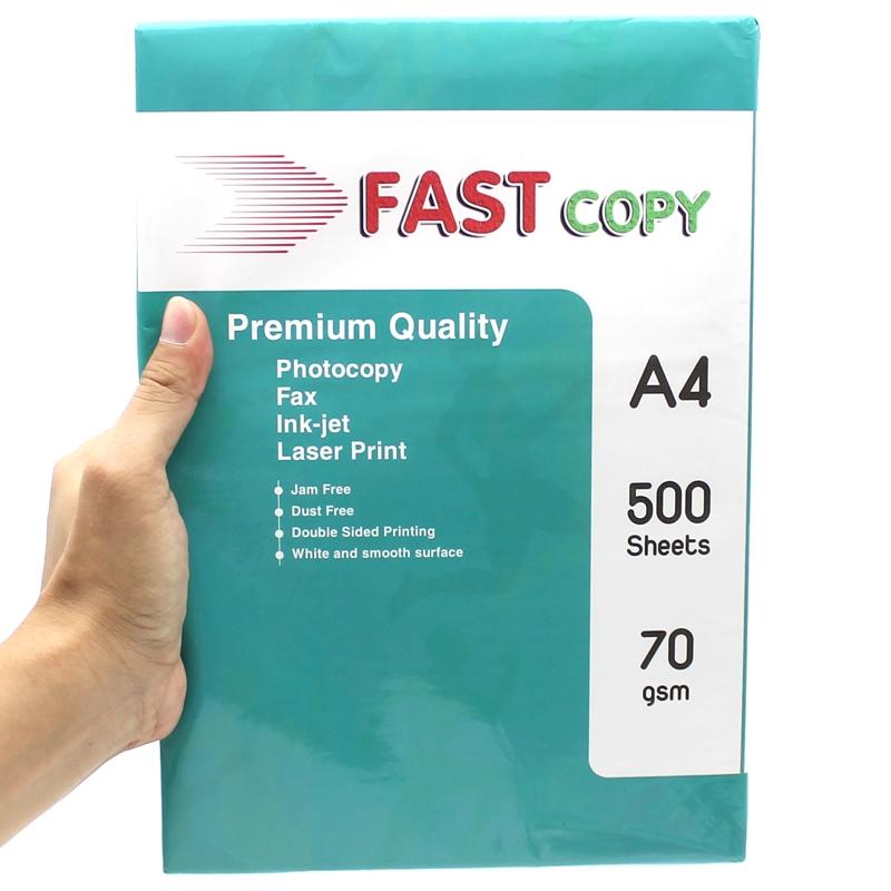 Giấy Photo Fastcopy A4 70gsm - Hải Tiến (500 Tờ)