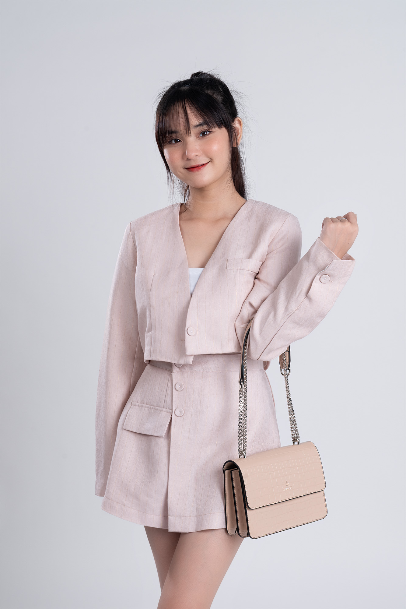 Túi Yuumy ( Thời trang nữ dự tiệc size 21 - Túi đeo chéo da Verein YN158 )
