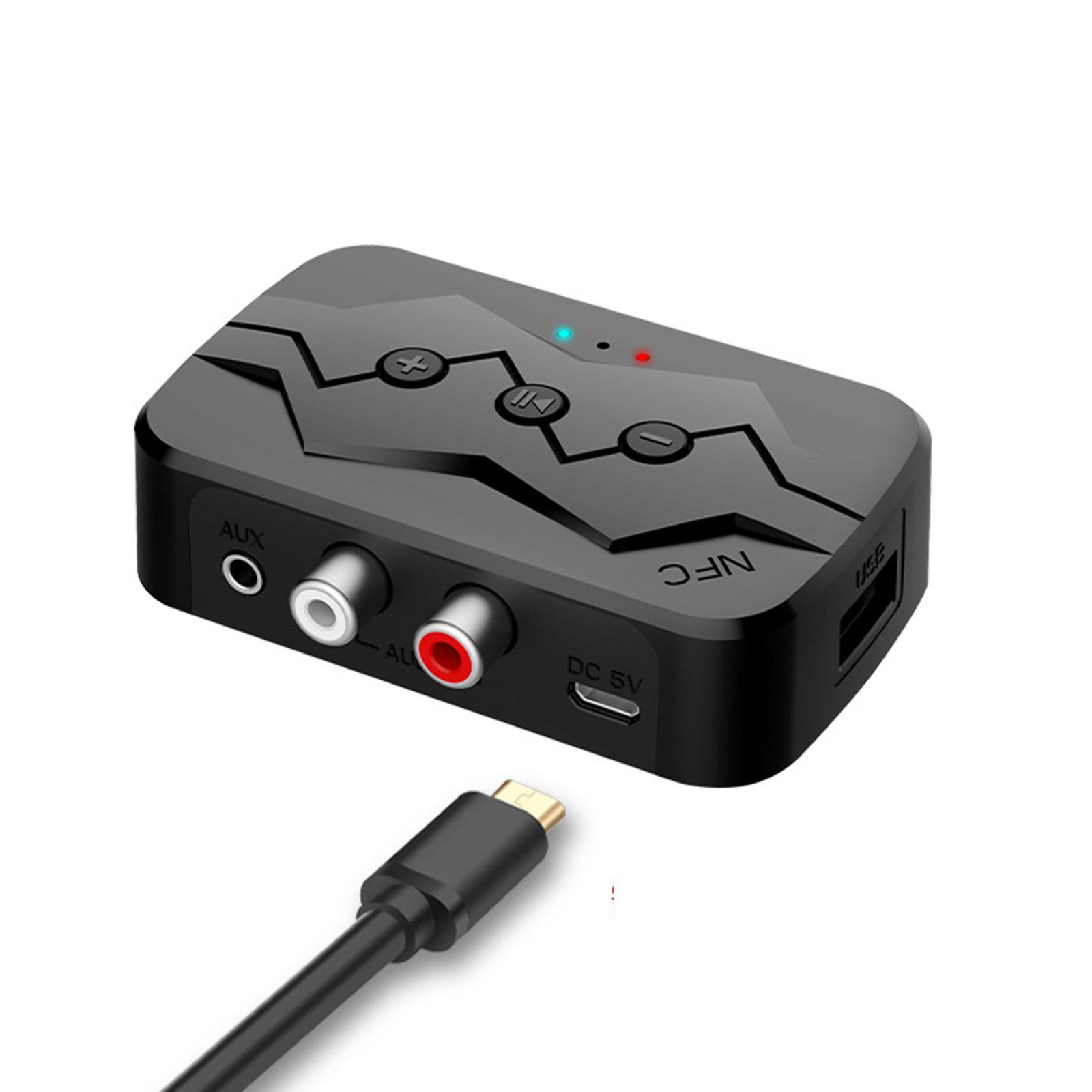 Wireless  Bluetooth 5.0 Audio Receiver Adapter Handsfree Call Easy Setup