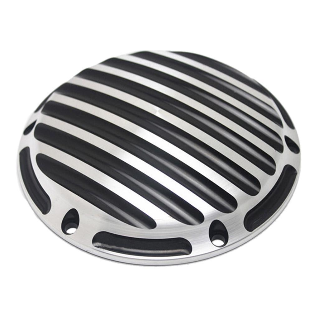 Set of 2 Chrome Aluminum Engine Oil Pump  for