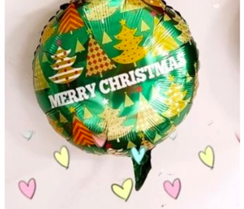 Bong bóng trang trí giáng sinh noel