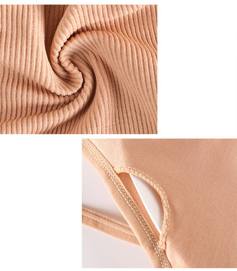 Hình ảnh Áo Bra Croptop Thun Gân Với Đệm Ngực Gợi Cảm Và Hở Lưng Siêu Mát Dành Cho Nữ