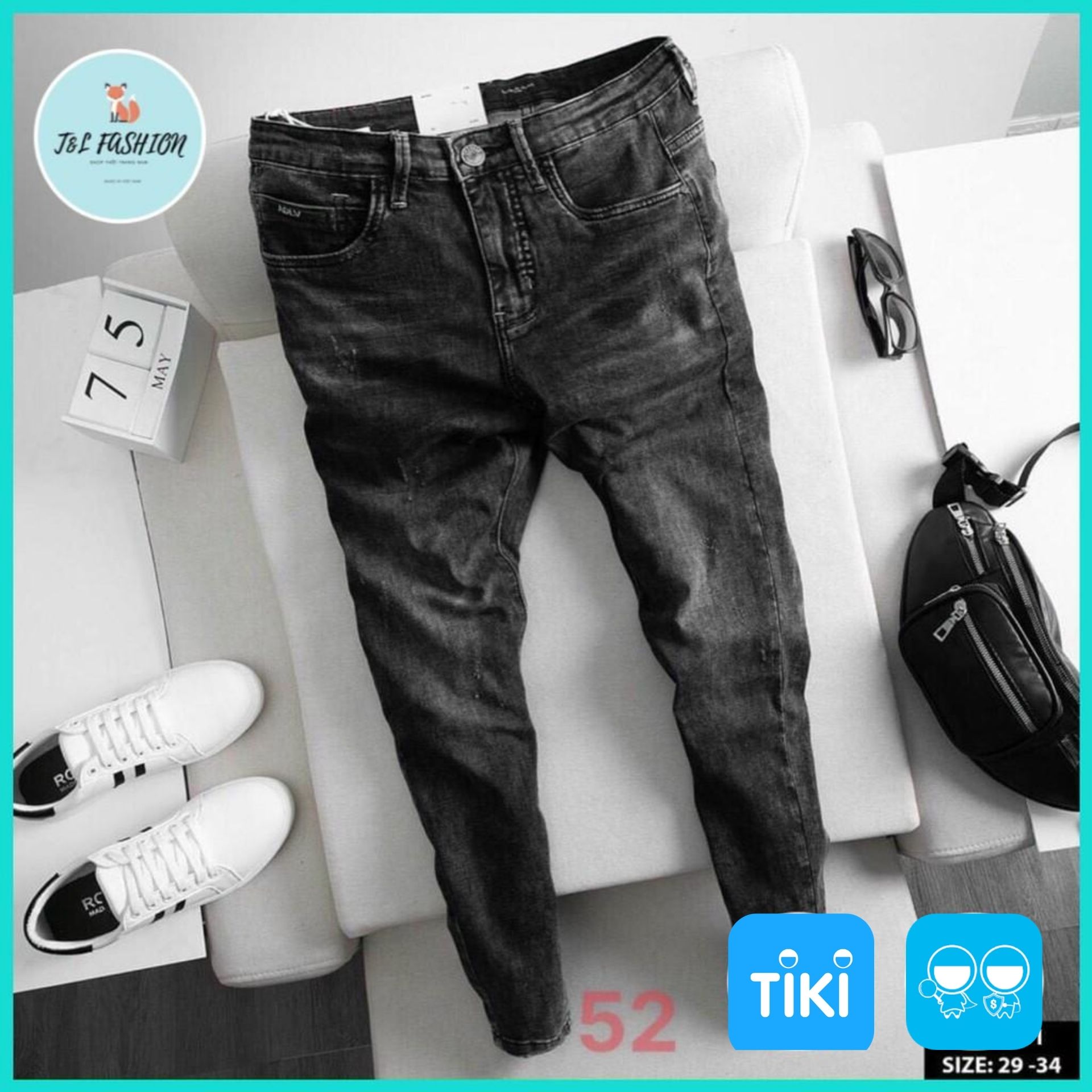 Quần Jean Nam, Quần Bò Nam kiểu mới hot trend phong cách hàn quốc msa5