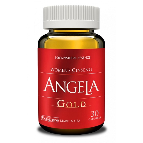 Viên uống ANGELA GOLD -Tăng cường sức khoẻ, sắc đẹp và sinh lý phái nữ hộp 30 Viên không chứa thành phần mầm đậu nành