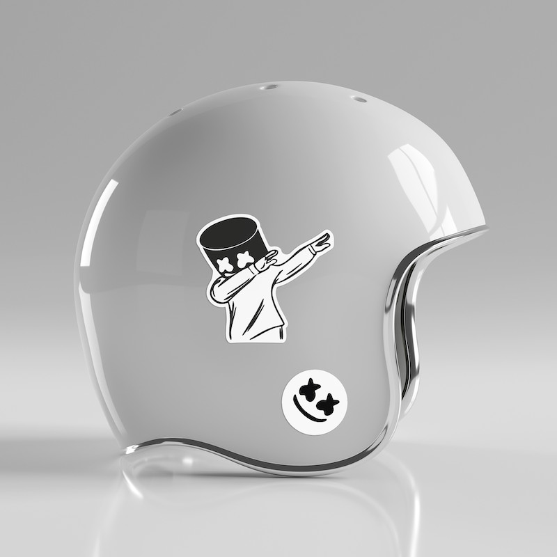 Marshmello - Single Sticker hình dán lẻ