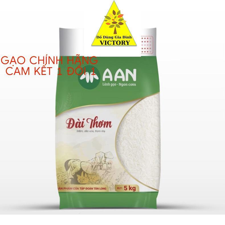 Sale sốc Gạo đài thơm Túi 5Kg A An Cơm mềm, dẻo vừa, thơm nhẹ