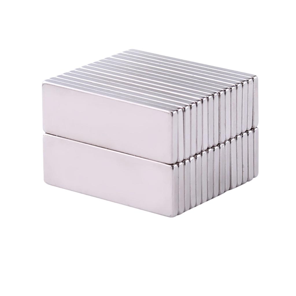 Nam châm mỏng kích thước 30x10x2mm siêu hút set 5 viên