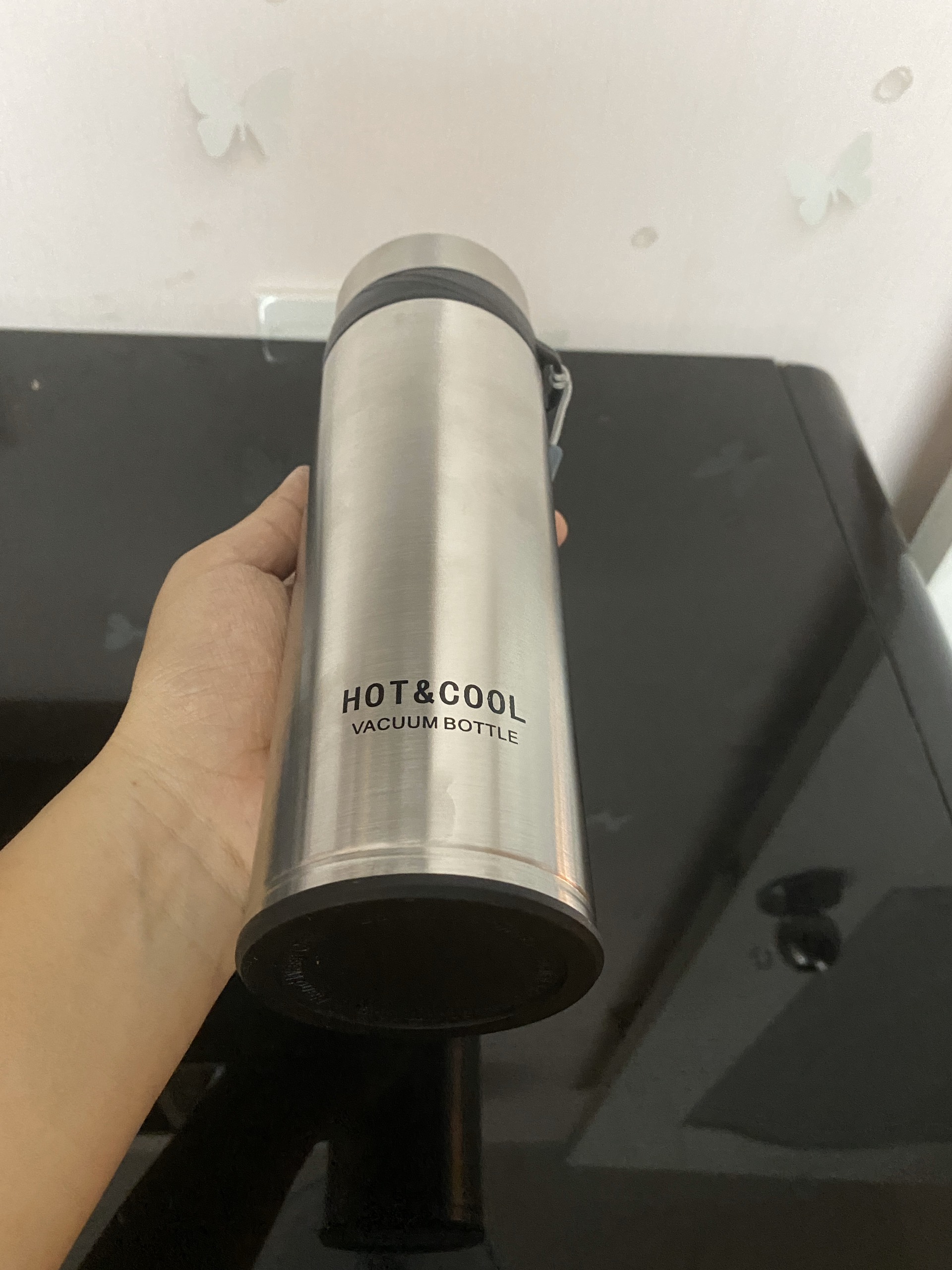 Bình giữ nhiệt inox 450ml cao cấp.