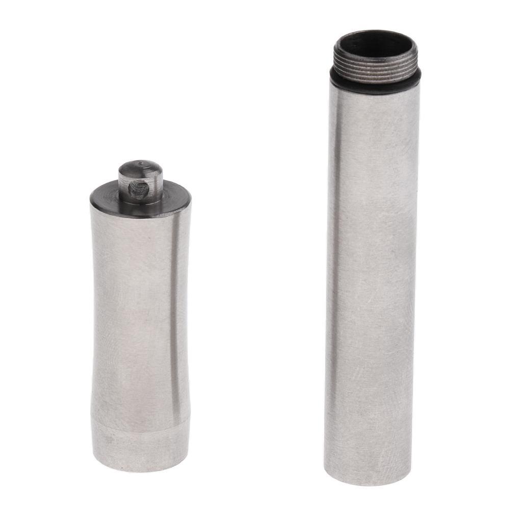 Stainless Steel Pocket Toothpick Holder Case Ear Pick Container Box Camping Hiking Tools