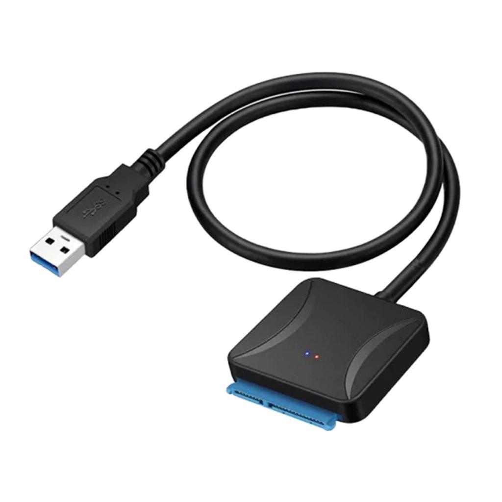 USB 3.0 to External SATA 5 Gbps 22 Pin 2.5 " Hard Drive Adapter Connecter