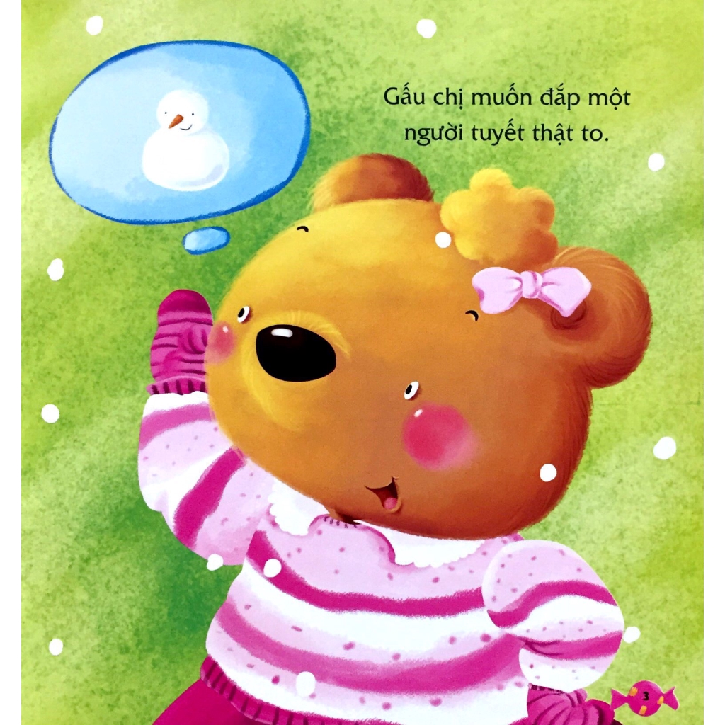 Sách - Bé Học Nói Lời Hay - Nói Lời Cảm Ơn - Người Tuyết Đáng Yêu!