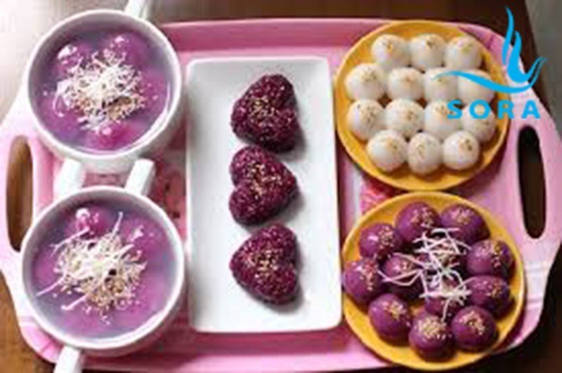 Sora Bột khoai lang tím cao cấp nguyên chất