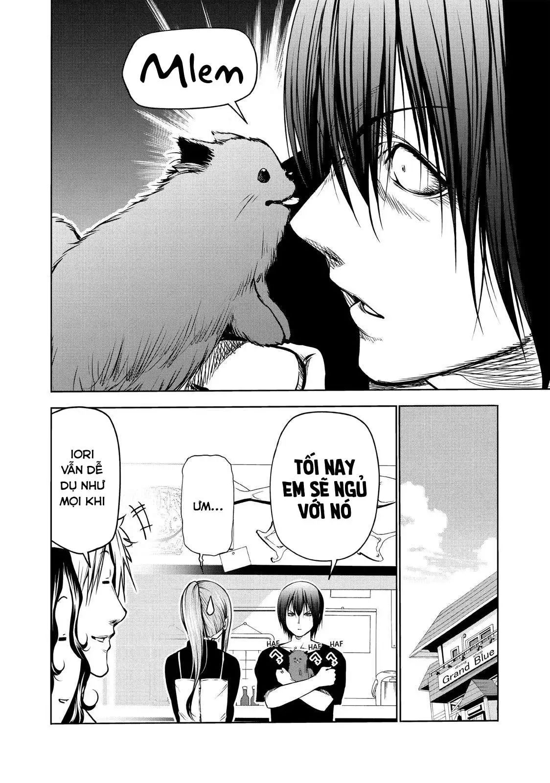 cô gái thích lặn - grand blue chapter 64.5 10