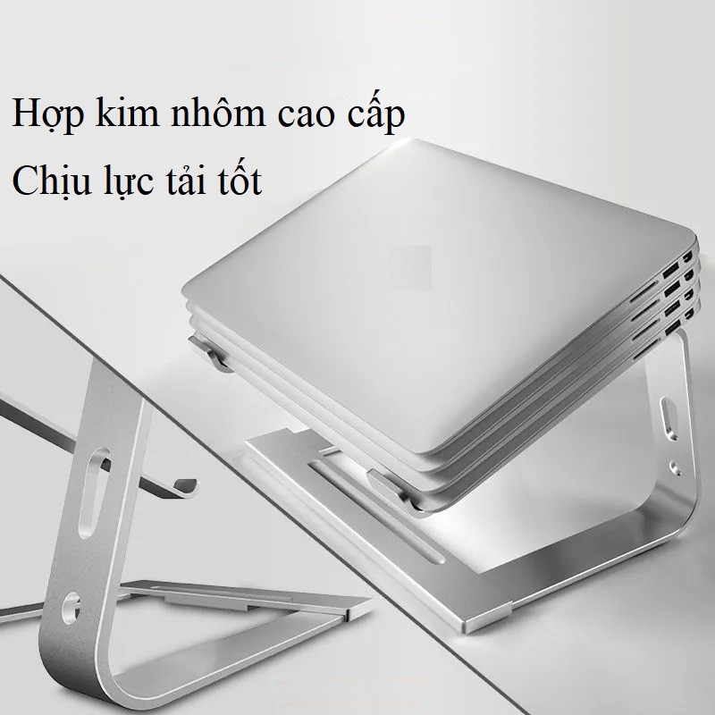 Đế nâng cao laptop stand hợp kim nhôm có thể chỉnh độ rộng X2 Vu Studio - Hàng chính hãng