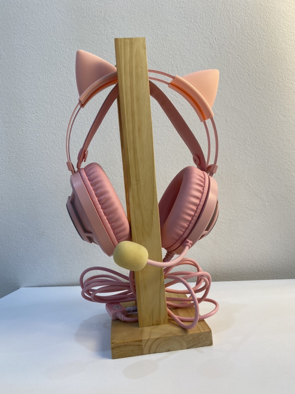 Kệ Treo Tai Nghe Độc Đáo, Giá Đỡ HeadPhone Bằng Gỗ Thông Tự Nhiên