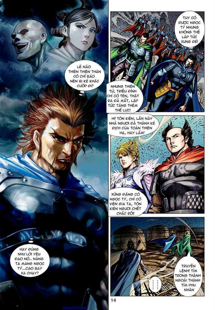 thiên tử truyền kỳ 7 - tam quốc kiêu hoàng chapter 34 13