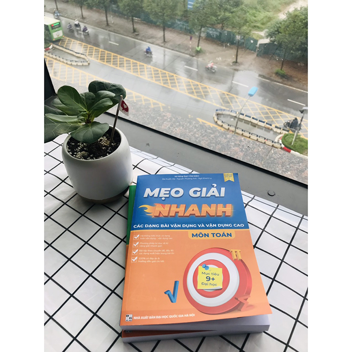 Sách - Mẹo giải nhanh các dạng bài vận dụng và vận dụng cao môn Toán