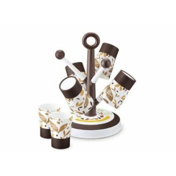 Giá cắm cốc nhựa hình cây