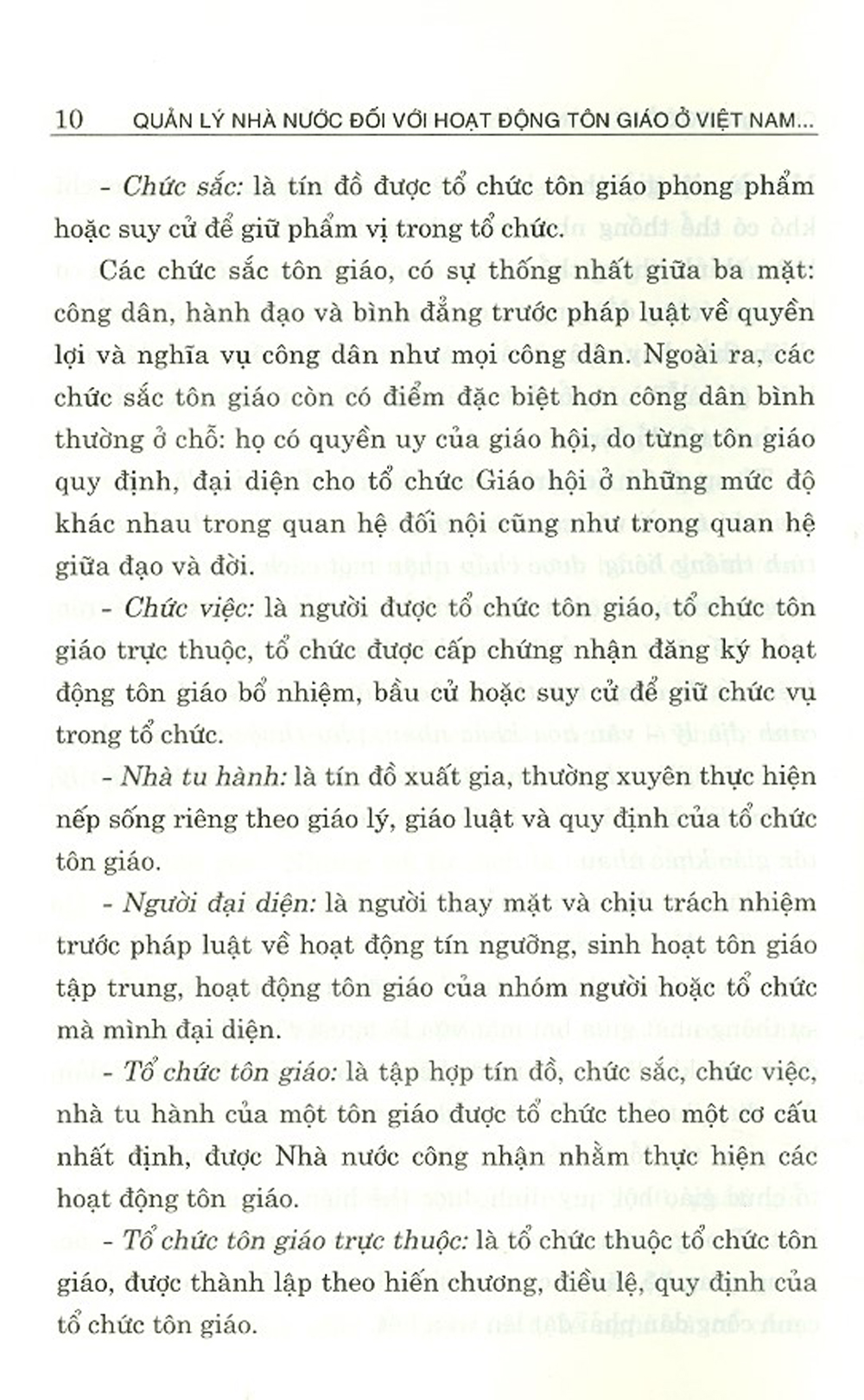 Quản Lý Nhà Nước Đối Với Hoạt Động Tôn Giáo Ở Việt Nam Hiện Nay