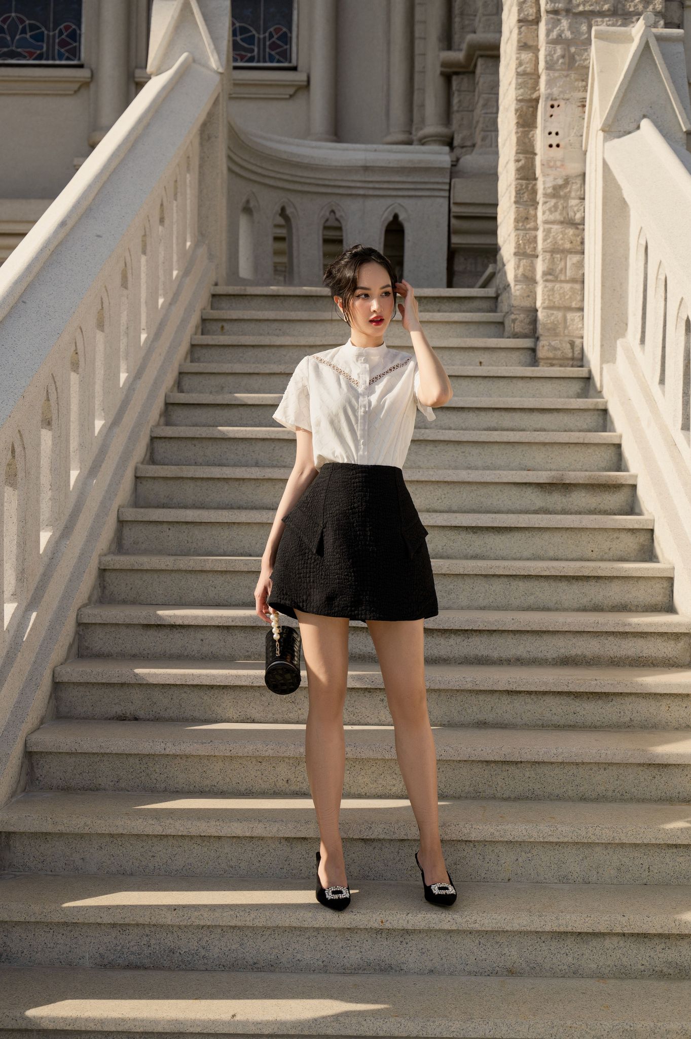 OLV - Áo Nani White Shirt