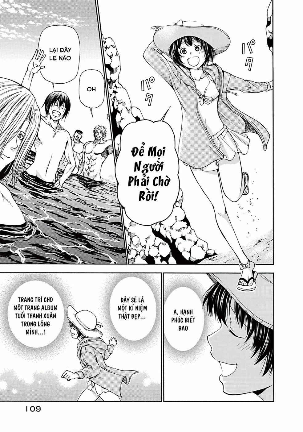 cô gái thích lặn - grand blue chapter 16 19