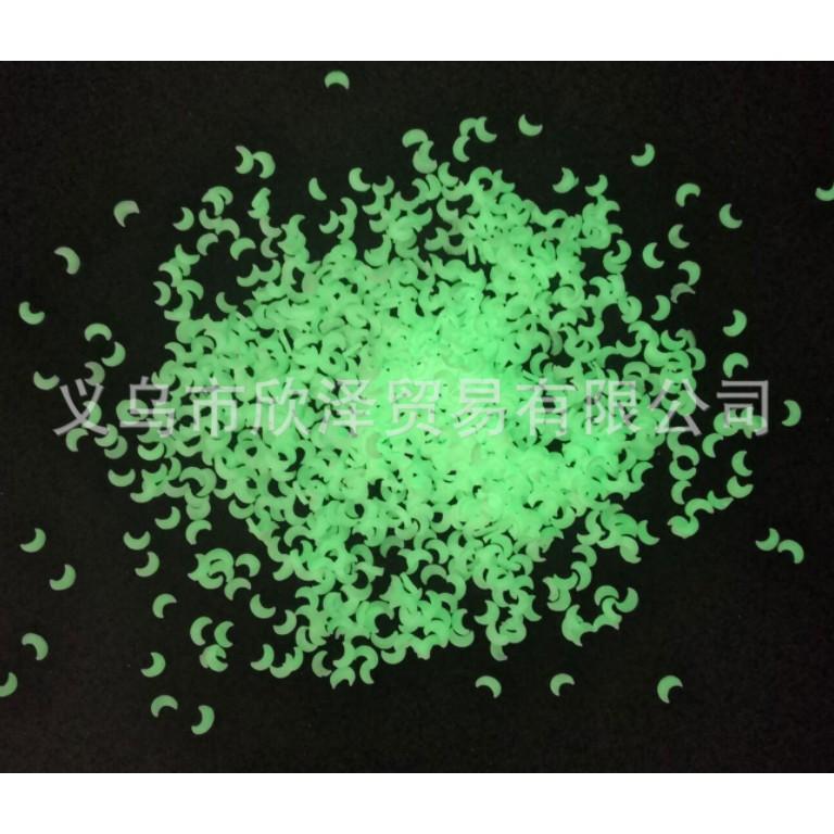 Kim Tuyến Dạ Quang Phát Sáng Hình Mặt Trăng Và Ngôi Sao - Trường Thịnh Sài Gòn
