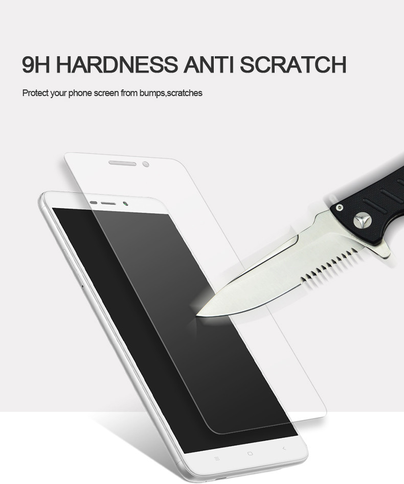 Tấm dán kính cường lực độ cứng 9H dành cho Xiaomi Redmi 3 pro - KCL01