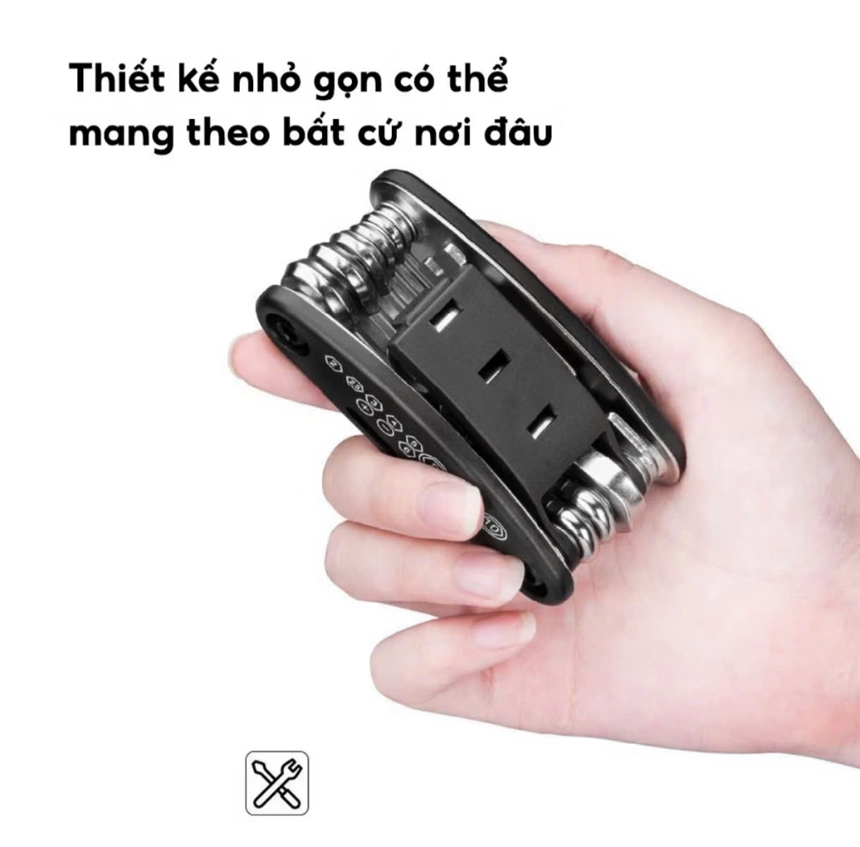 Bộ Lục Giác 16 Chi Tiết Sửa Chữa Xe Đạp Xe Máy Đồ Dùng Đa Năng Có Tua Vít Tiện Lợi Thép Không Gỉ