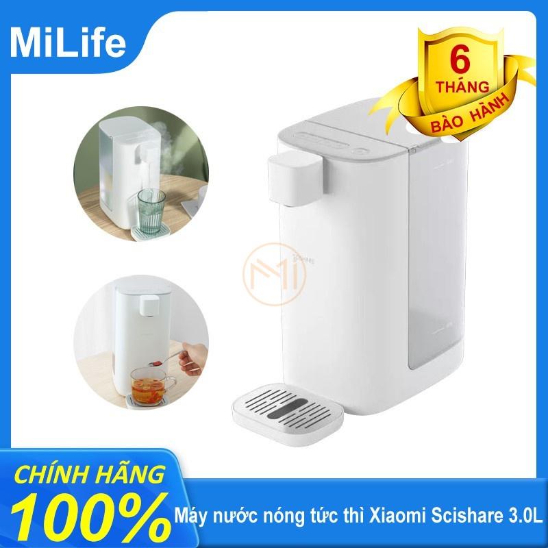 Máy nước nóng siêu tốc Xiaomi Scishare 3.0L có điều chỉnh nhiệt độ tùy ý loại tốt -BH 12T