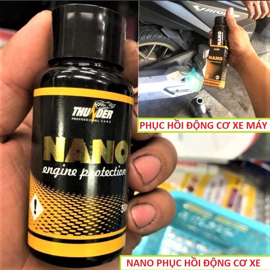 Dung dịch NANO phục hồi động cơ xe máy ô tô khỏe như mới hàng loại tốt