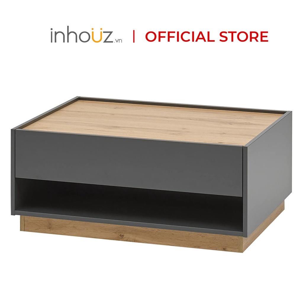 Bàn trà, bàn sofa cao 38 cm bằng gỗ - Olon coffee table - INHOUZ - HOBT0009