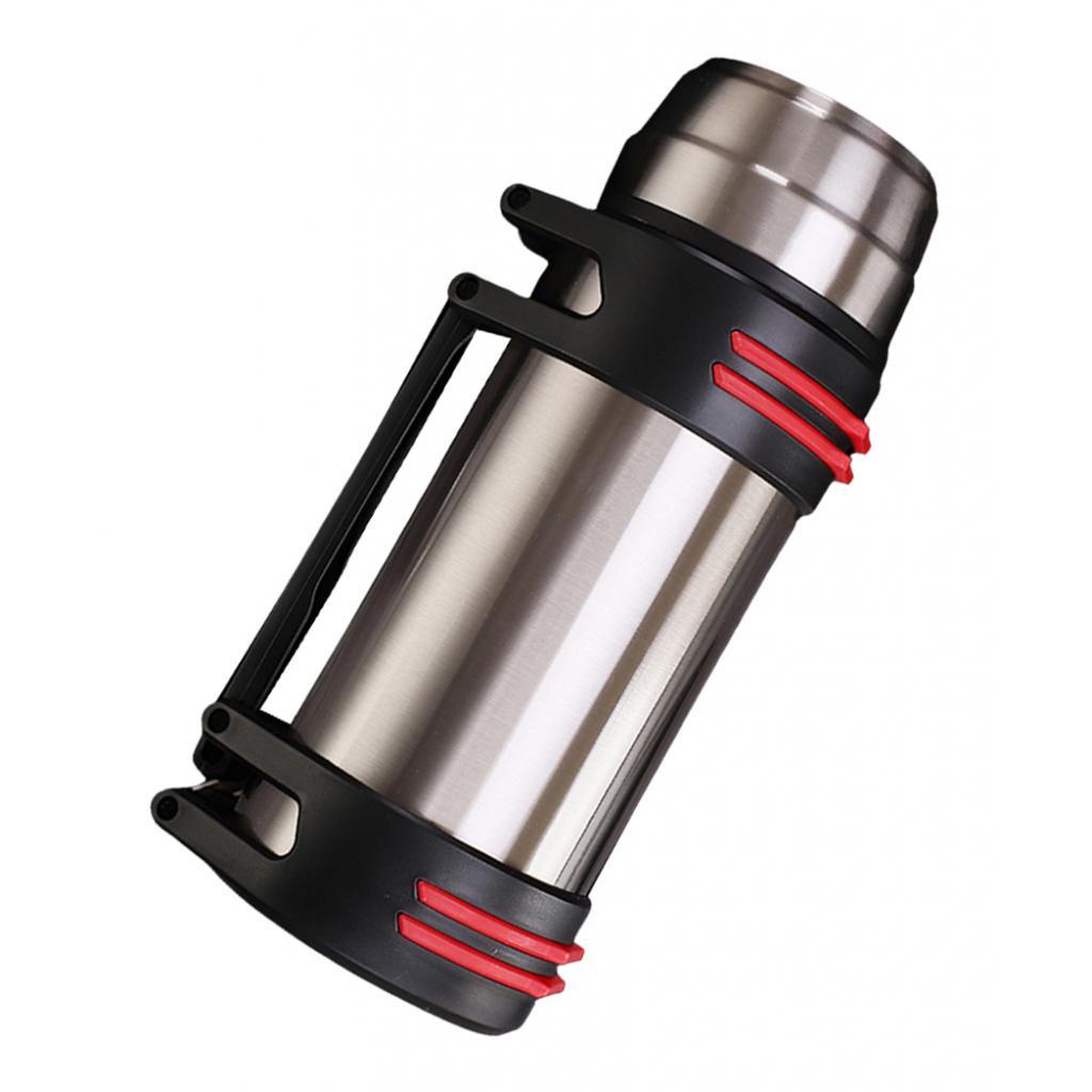 Stainless Steel Vacuum Flask Screw-on Bottles for Camping Travel 1200ml