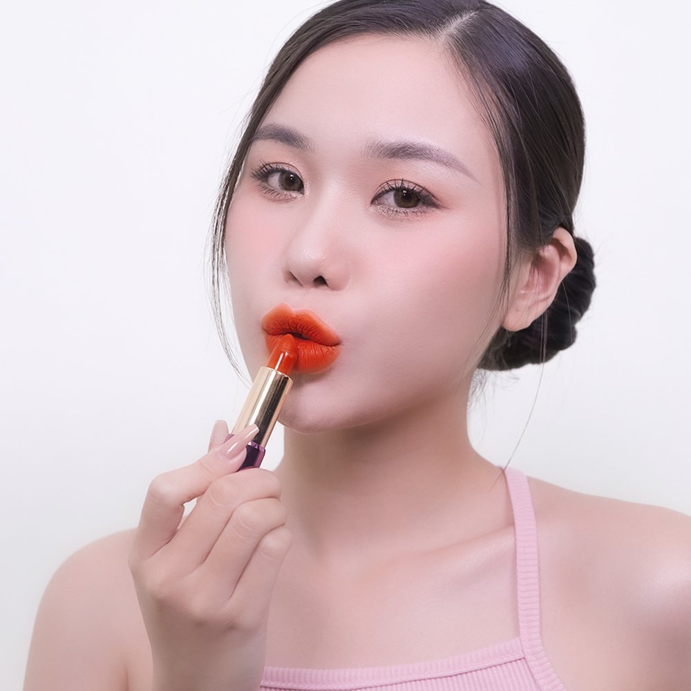 Son Lì Anh Thảo Cam Nâu Đất GUO - True Matte Lipstick 5gr