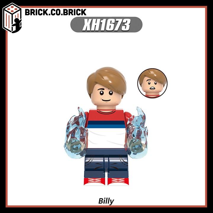 Mô hình Đồ chơi Phim Wandavision Super Hero Siêu anh hùng MCU Vision Quicksilver Spectrum Agatha minifig X0309 - X-1672