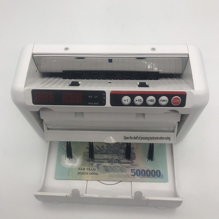 Máy Đếm Tiền Mini Di Động Nhỏ Gọn Dùng Pin