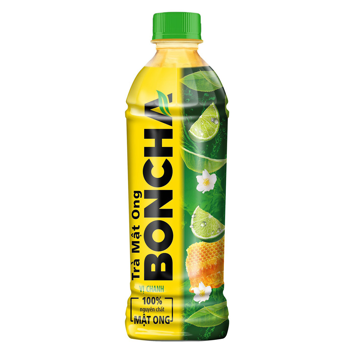 Thùng 24 Chai Trà Mật Ong vị Chanh BONCHA 450ml