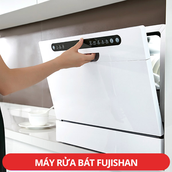 Máy rửa bát gia đình độc lập FUJISHAN 6 bộ FJVN06-0118F-Hàng Nhập Khẩu (550x500x450mm)