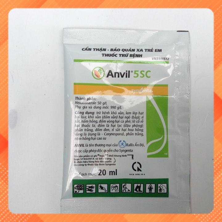 CHẾ PHẨM ANVIL 5SL CHUYÊN TRỪ BỆNH NẤM PHẤN TRẮNG,ĐỐM ĐEN,RỈ SẮT TRÊN CÂY TRỒNG