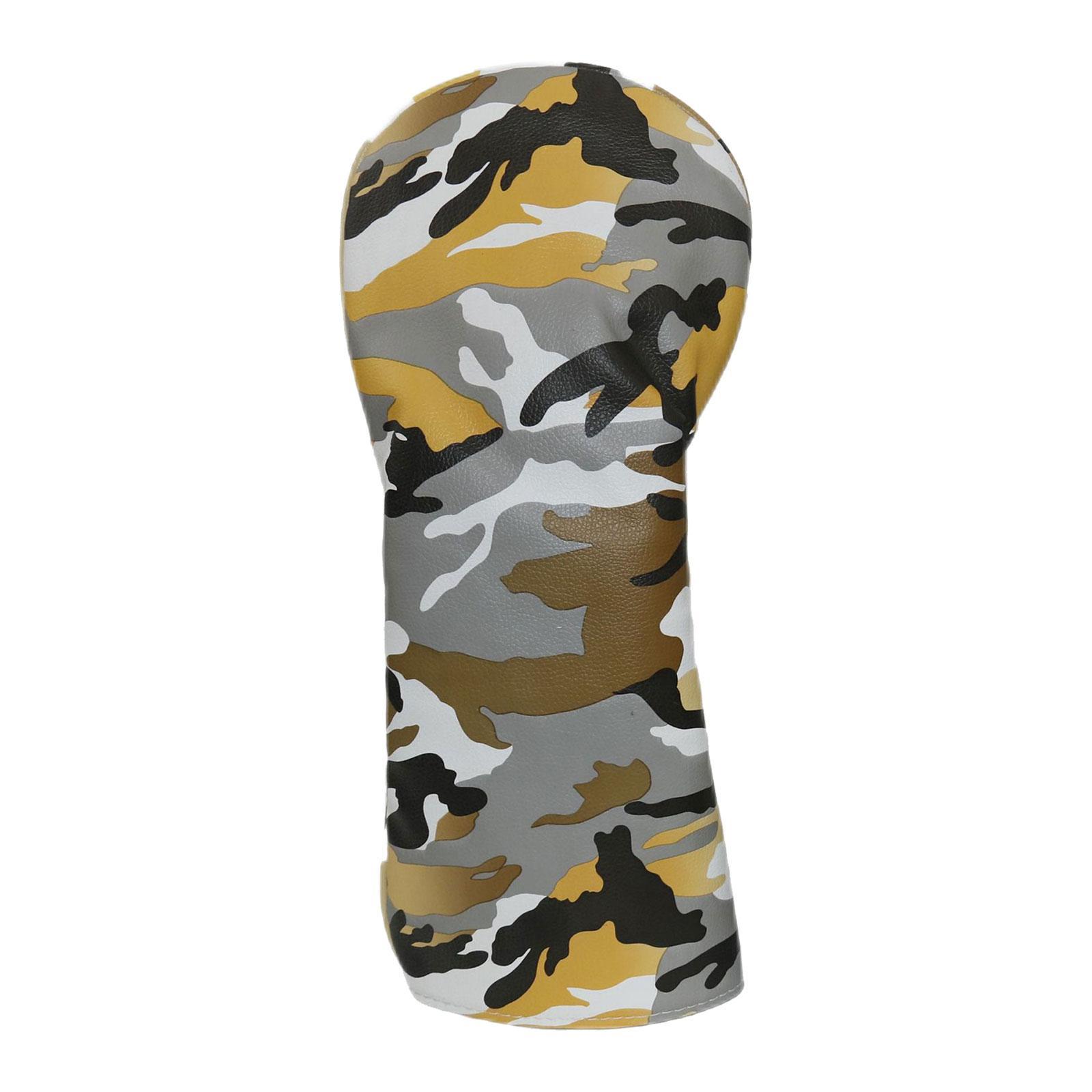 Golf Head Covers for Golf Clubs Golf Headcover Durable Scratch Resistant PU Golf Wood Headcovers for Golf Accessories Golfer Gift