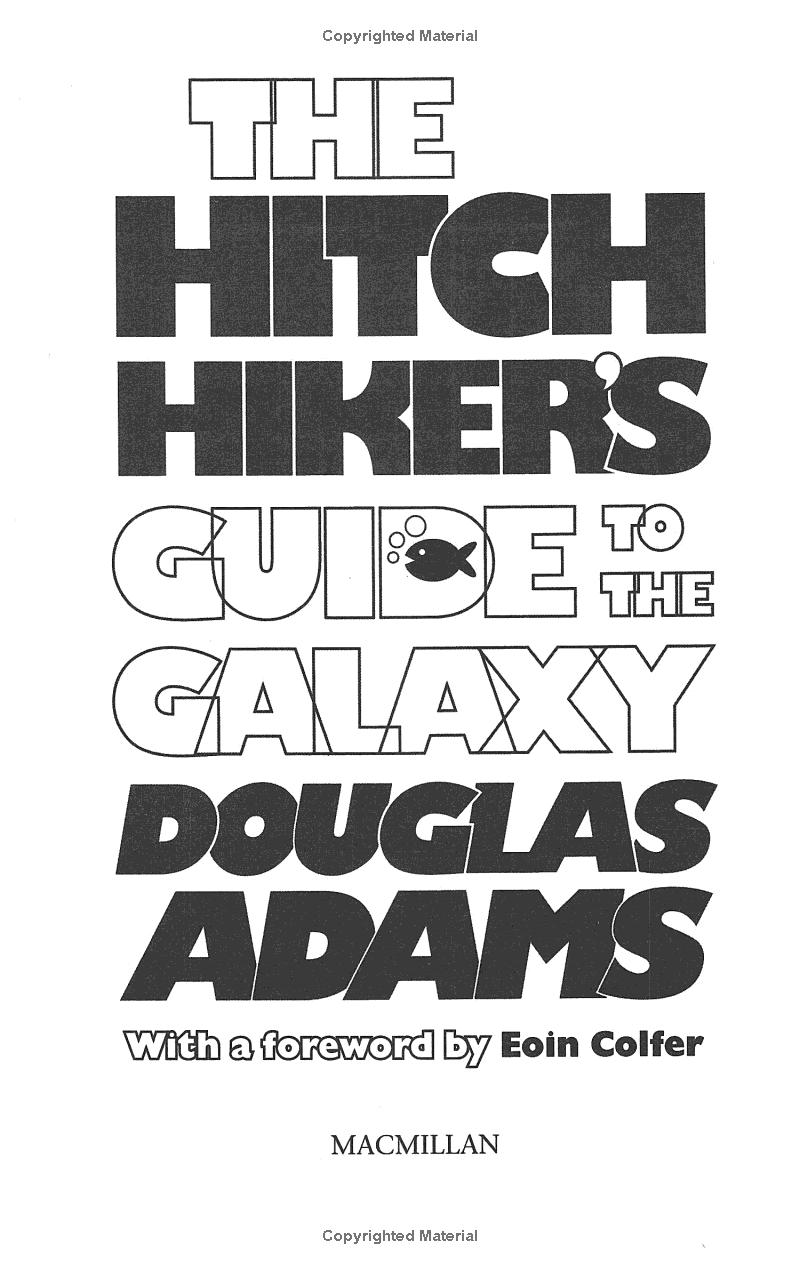 The Hitchhiker'S Guide To The Galaxy: 42nd Anniversary Edition