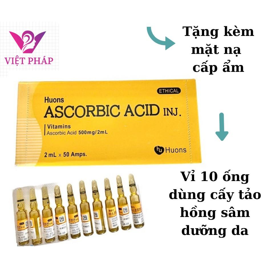 Vitamin C Hàn 1 Hộp 5 vỉ 50 ống