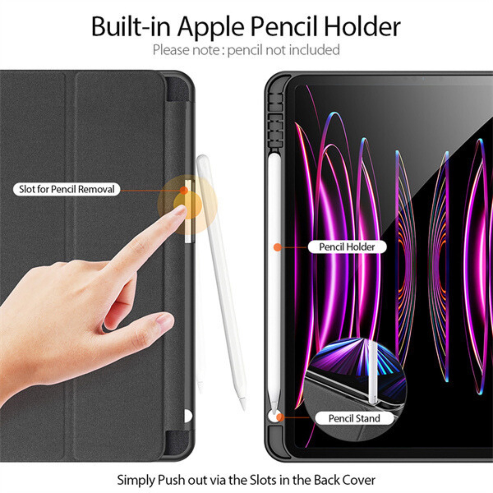 Bao Da Dành Cho iPad Pro 11 inch 2020/ 2021/ 2022 Dux Ducis Domo Series Có Khe Cắm Bút, Tự Động Tắt Mở - HÀNG CHÍNH HÃNG