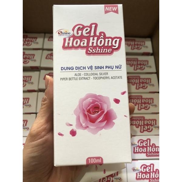 dung dịch vệ sinh phụ nữ hương hoa Hồng Sshine 100ml